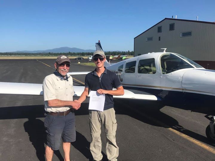 Stephen Culberston Pilot's License