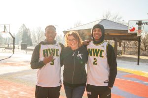 Laura West and her two sons - Avi and Asher